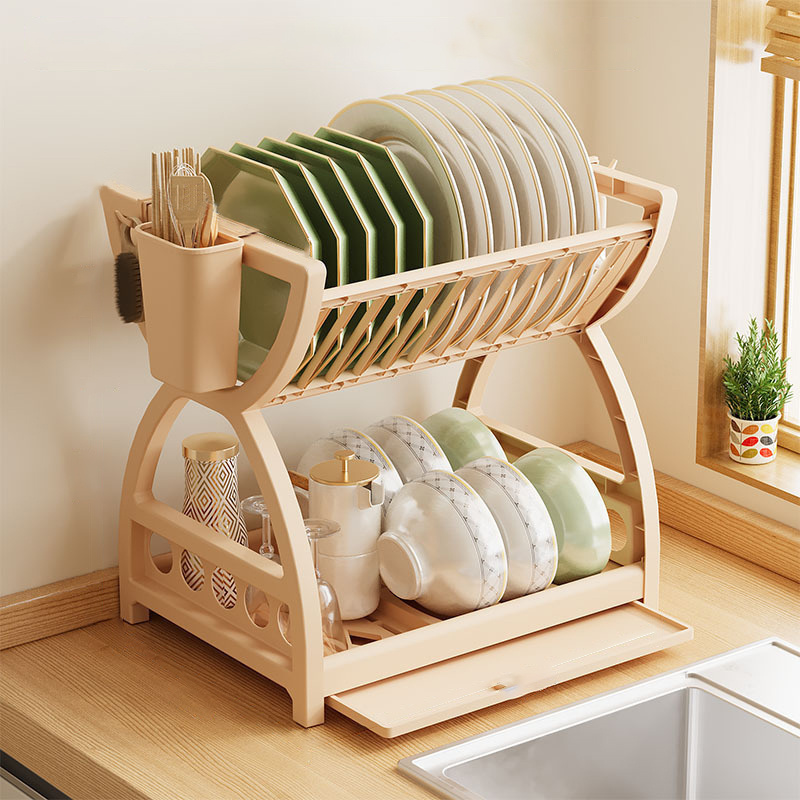 Rak Pengering Piring Hemat Rua - Kitchen Appliances Storage ulasan dan harga