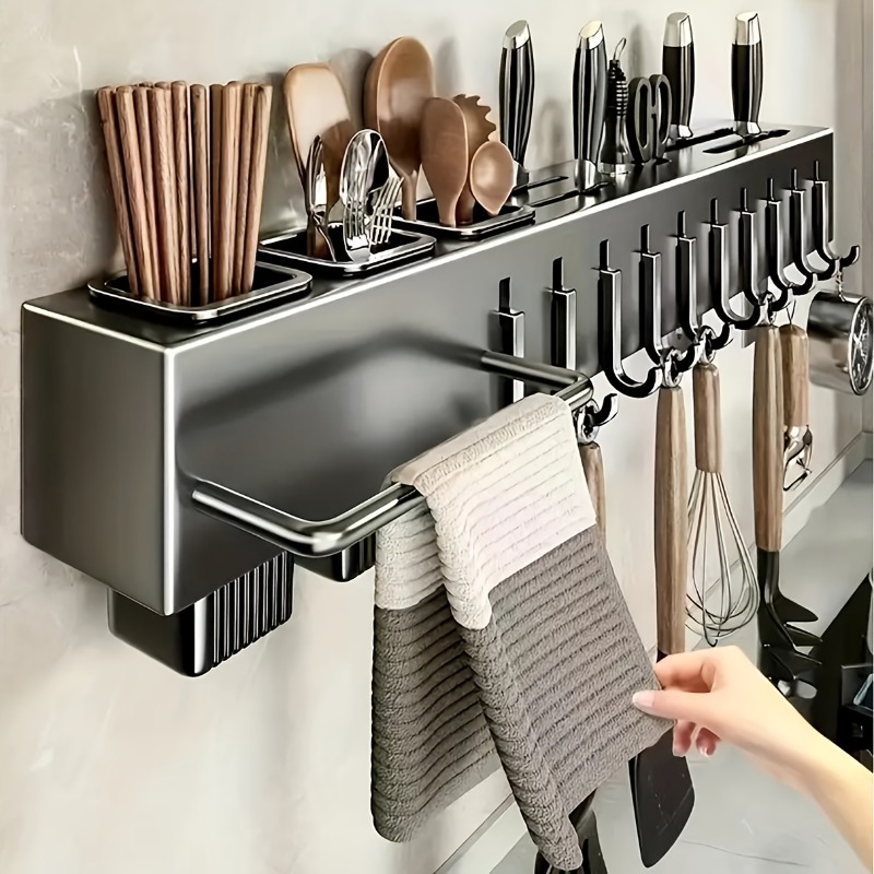 Rak Penyimpanan Pisau Baja Kar - Kitchen Appliances Storage ulasan dan harga