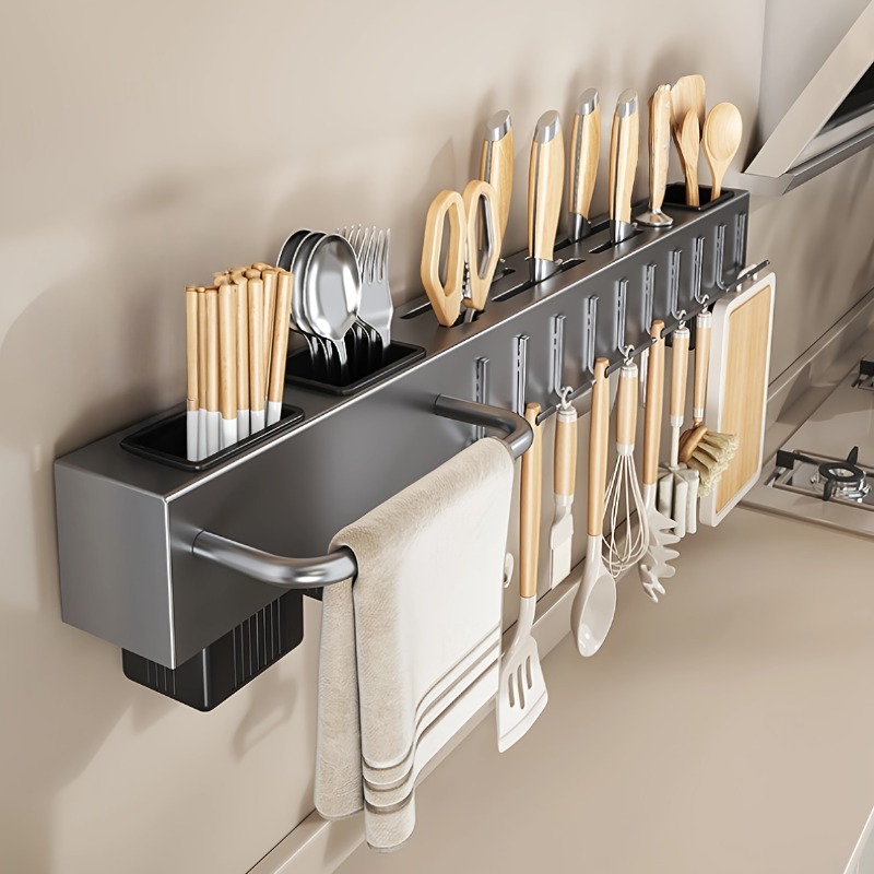 Rak Penyimpanan Pisau Baja Kar - Kitchen Appliances Storage ulasan dan harga