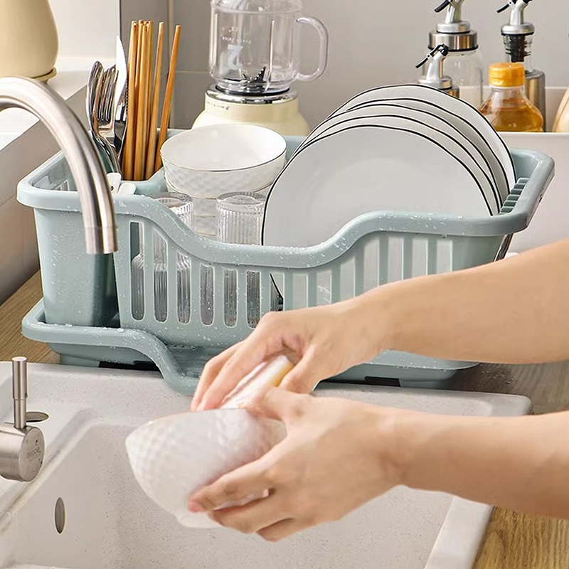 Rak Mangkuk Plastik Penyaringa - Kitchen Appliances Storage ulasan dan harga