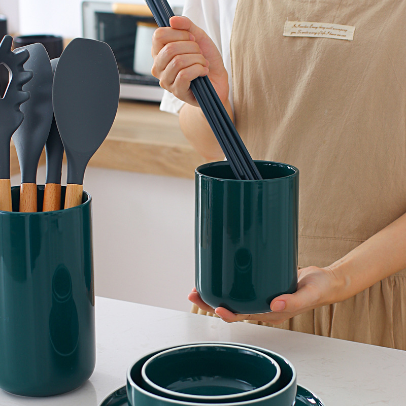 Tabung Penyimpanan Keramik Tem - Kitchen Appliances Storage ulasan dan harga