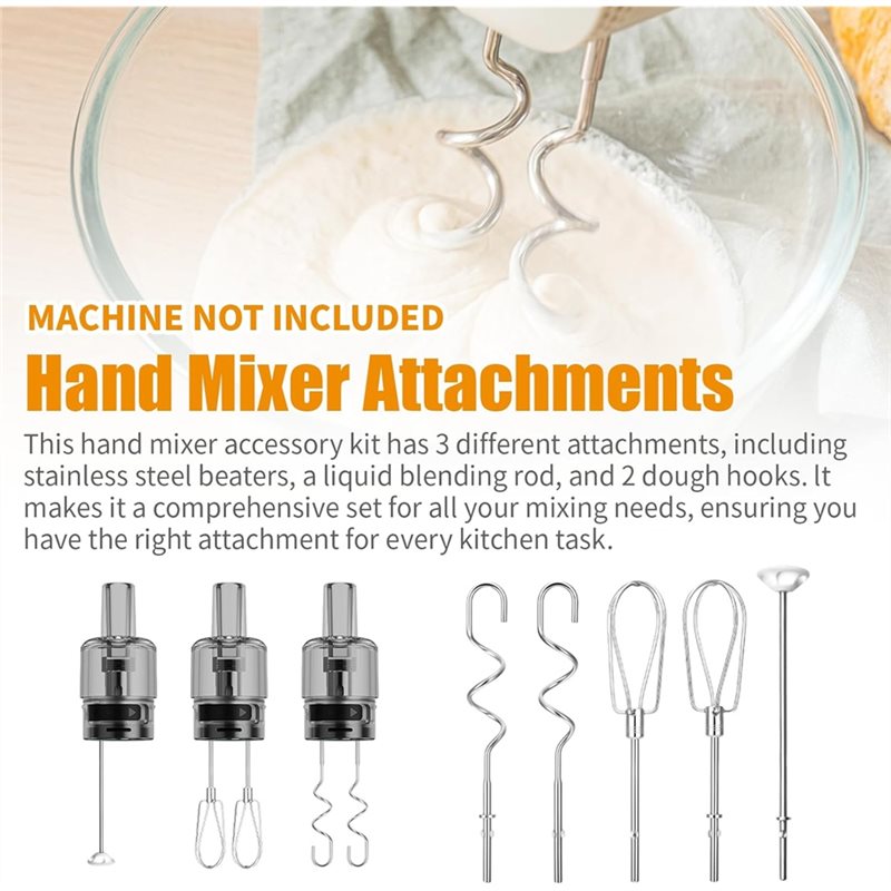 Aksesoris Baja Tahan Karat A66 - Kitchenaid Mixer Hand Mixer ulasan dan harga