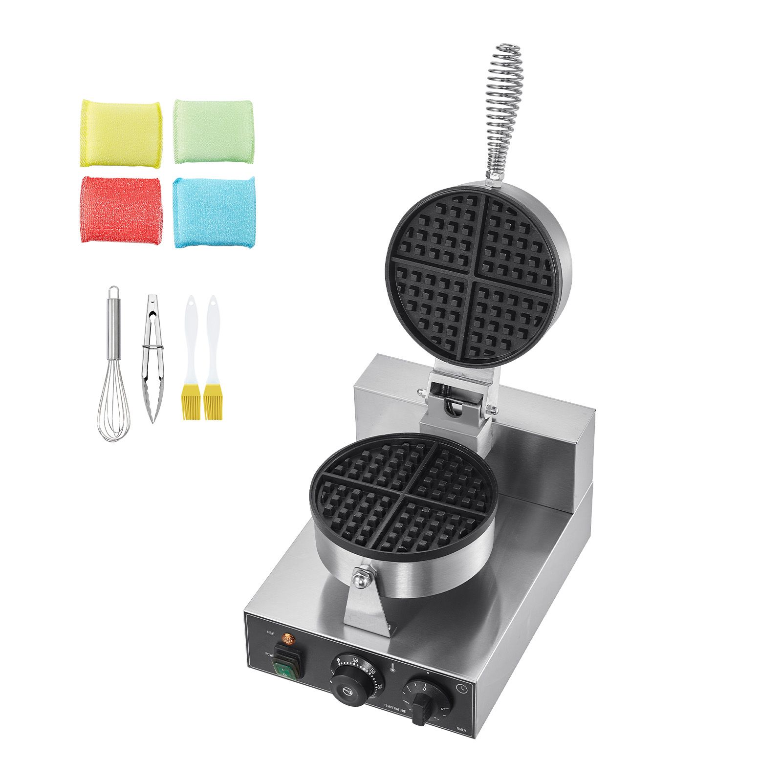 Pembuat Waffle Komersial, Mesi - Waffle Iron Belgian ulasan dan harga
