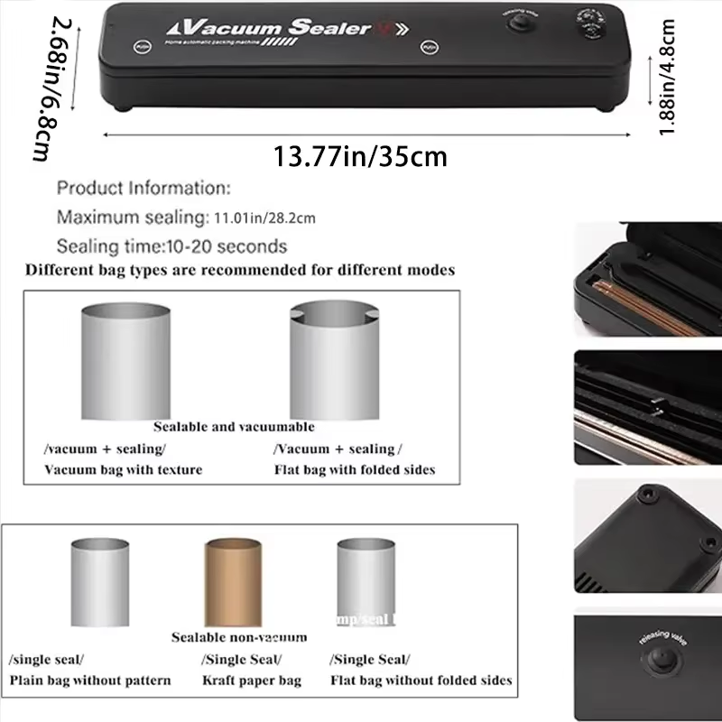 Mesin Vacuum Sealer Berkualita - Kitchen Appliances Storage ulasan dan harga